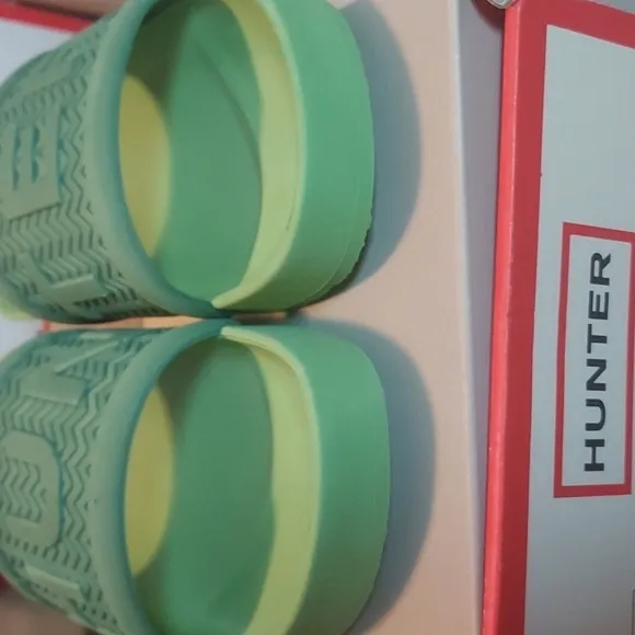 Hunter Men's Bloom Algae Foam Slide in Bracken Green