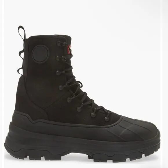HUNTER women’s boots lace up combat explorer desert winter snow NEW 10 11
