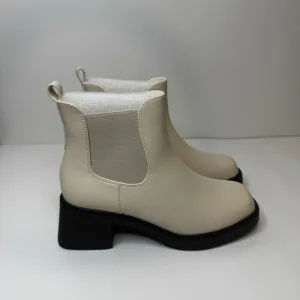 IDIFU IN2 - Women's Chelsea Ankle Boots, Low Chunky Platform Size 6