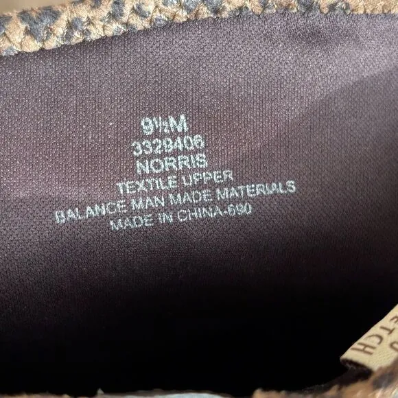 IMPO Stretch Leopard Cheetah Print Heeled Tall Norris Boots Size 9.5 Brown Black
