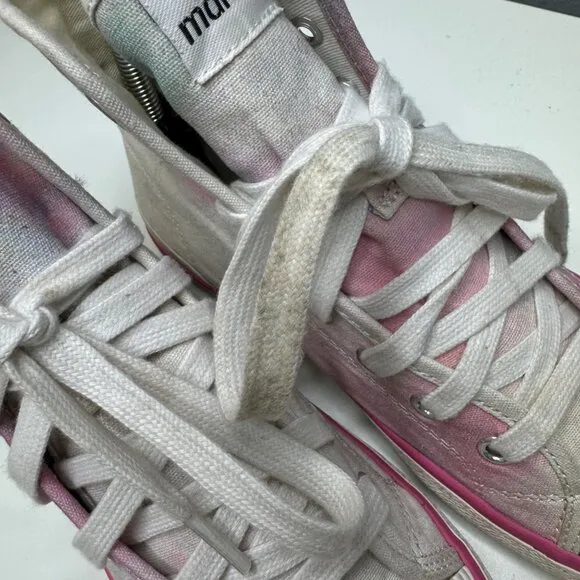 ISABEL MARANT benkeen canvas high top sneakers size 5.5