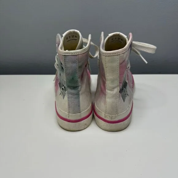 ISABEL MARANT benkeen canvas high top sneakers size 5.5