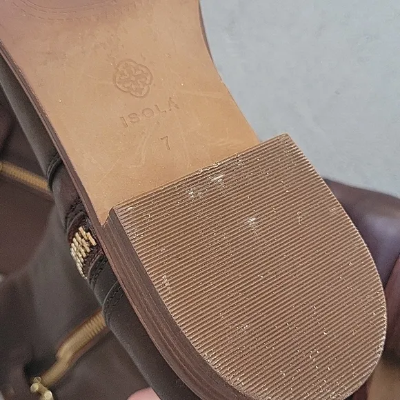 ISOLA Melino Italian Leather Riding Boots 7!