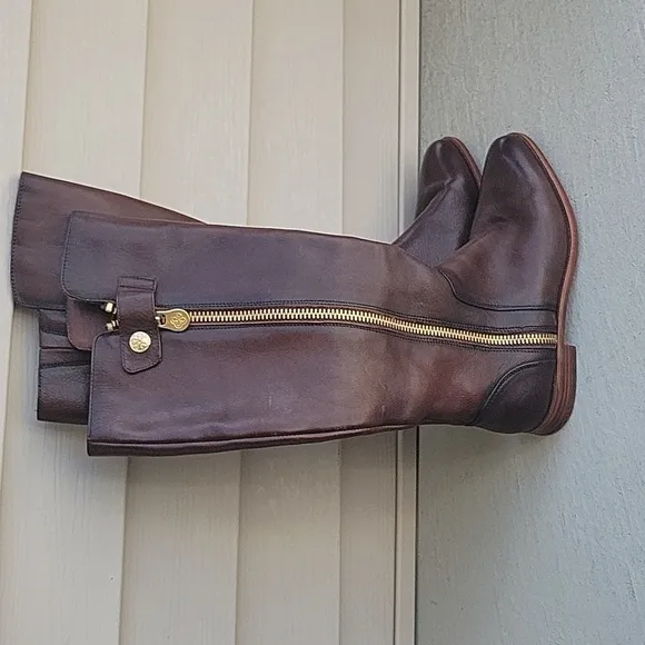 ISOLA Melino Italian Leather Riding Boots 7!