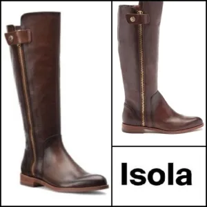 ISOLA Melino Italian Leather Riding Boots 7!