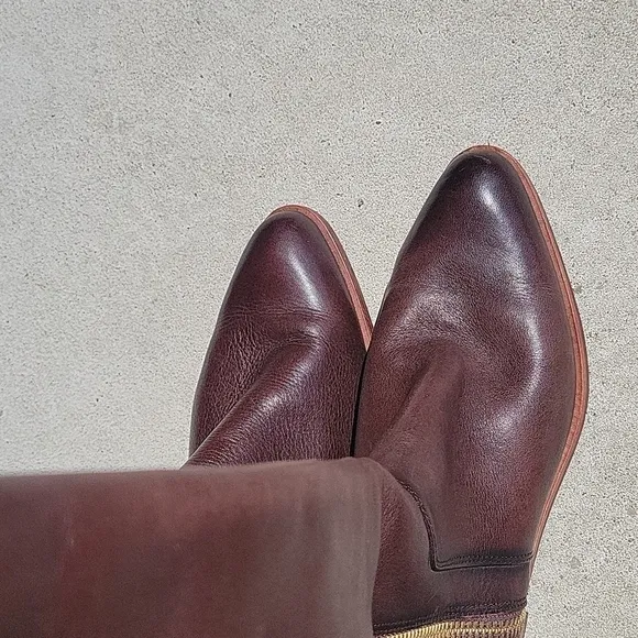 ISOLA Melino Italian Leather Riding Boots 7!