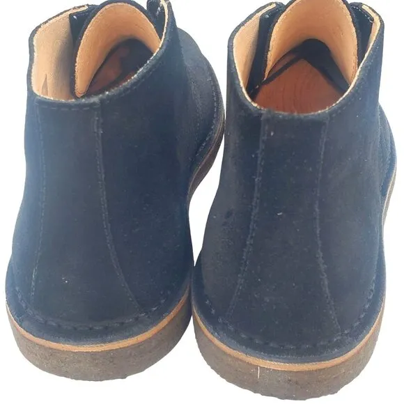 Italy Astorflex Greenflex Desert Men's size 11 Black Suede Chukka Boots 44