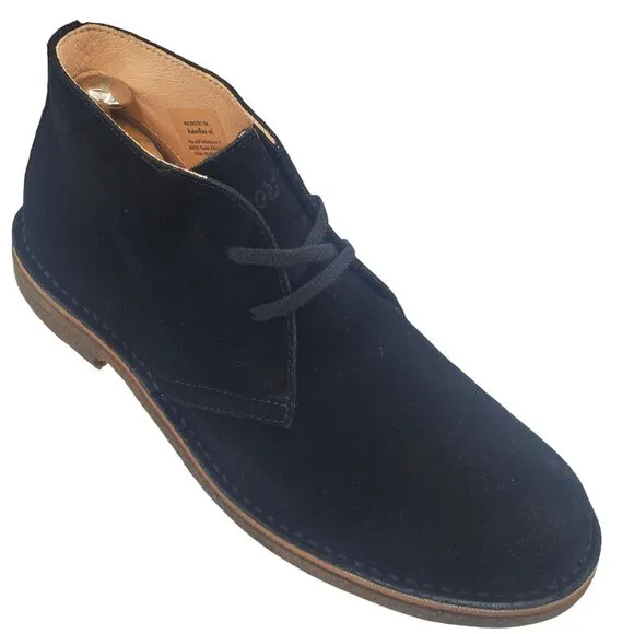 Italy Astorflex Greenflex Desert Men's size 11 Black Suede Chukka Boots 44