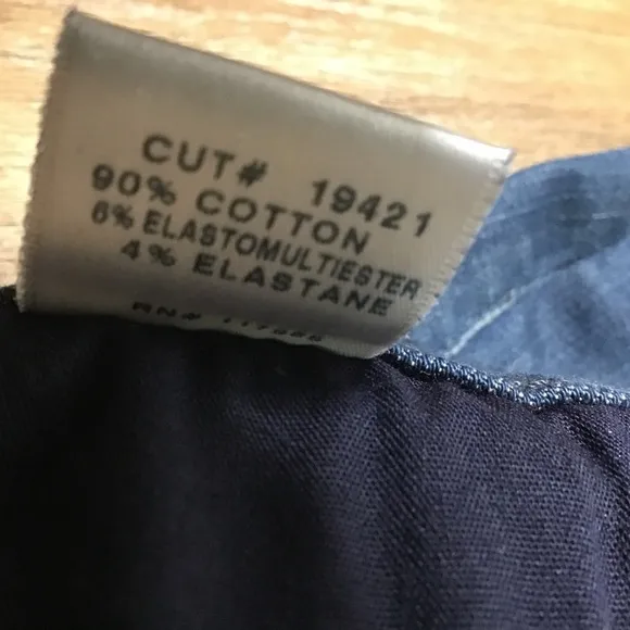 J Brand Jeans Size 26 Super Skinny Leg Stretch Fabric Fray Hem Serpentine Blue