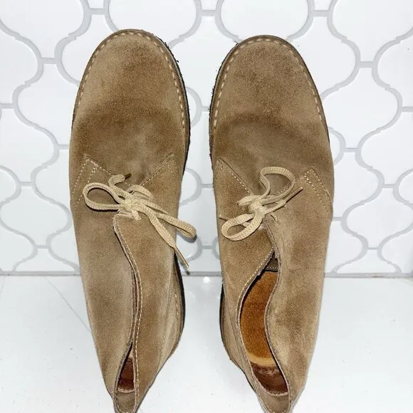 J. Crew Macalister 79438 Suede Gum Sole Desert Chukka Boots Men Size 10
