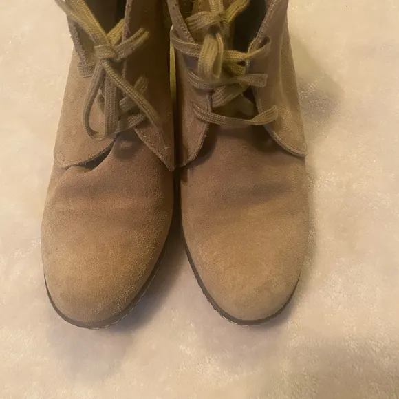 J. Crew Macalister Wedge Boots size 8