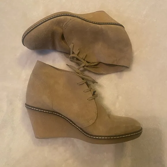 J. Crew Macalister Wedge Boots size 8
