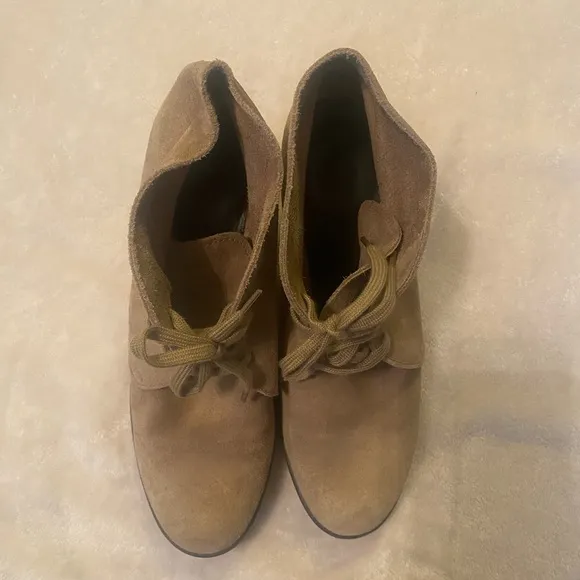 J. Crew Macalister Wedge Boots size 8