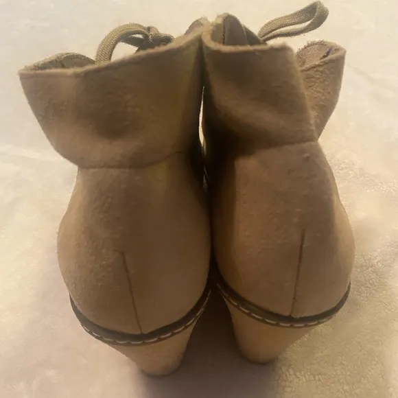 J. Crew Macalister Wedge Boots size 8