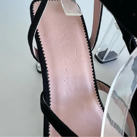 J. Crew Women’s Strappy Lucite Heel Sandals