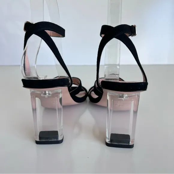 J. Crew Women’s Strappy Lucite Heel Sandals