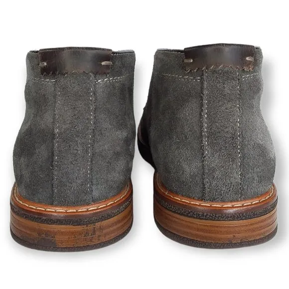 J. Murphy Desert Chukka Boots Size 9M Grey Blue Suede Leather Preppy Academia