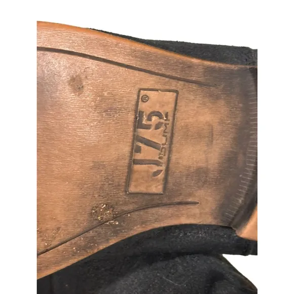 J75 by JUMP Men's Black Grey Suede Chelsea Boots Size 10.5​​