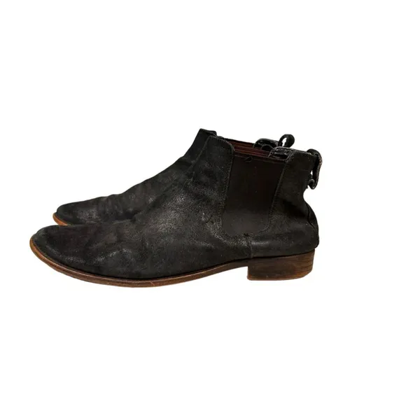 J75 by JUMP Men's Black Grey Suede Chelsea Boots Size 10.5​​