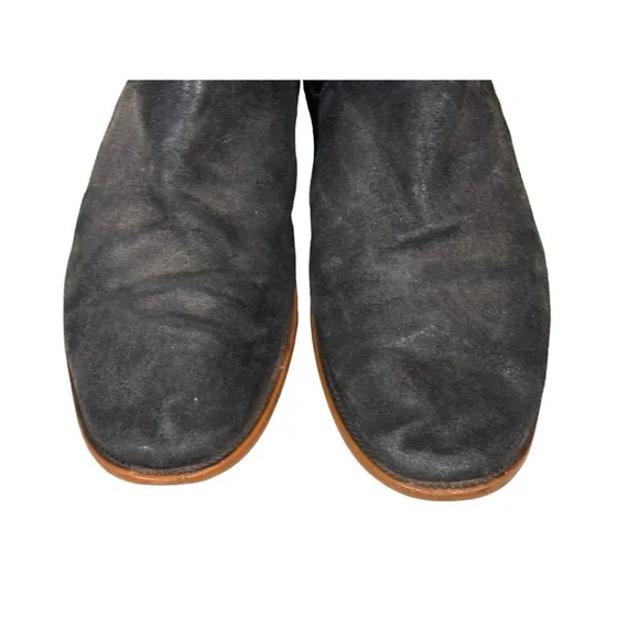 J75 by JUMP Men's Black Grey Suede Chelsea Boots Size 10.5​​