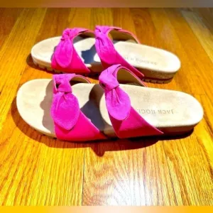 Jack Rogers NEW ladies Rose Double Knot Comfort Sandals