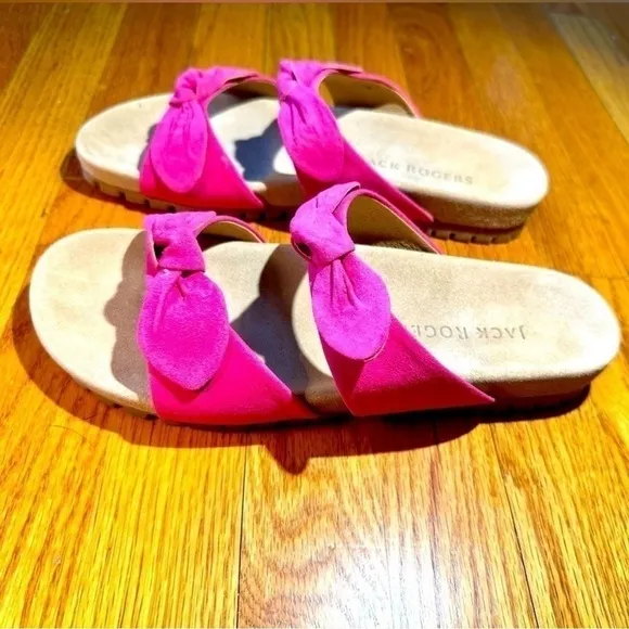 Jack Rogers NEW ladies Rose Double Knot Comfort Sandals