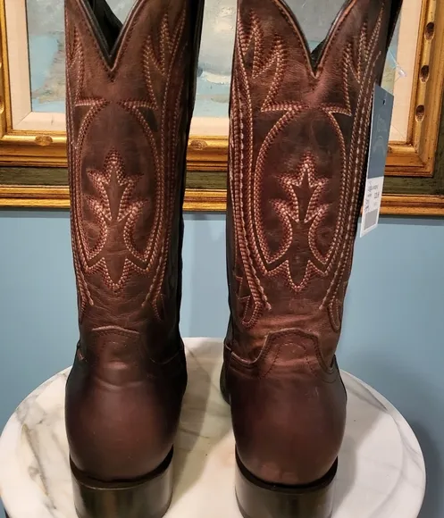J.B. DILLON western leather boots