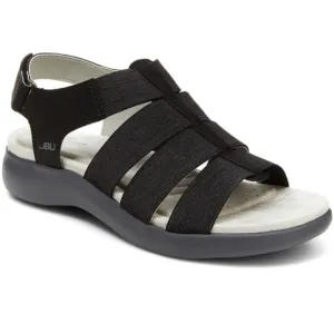 👣JBU ,🇺🇲by JAMBU Black Morgan Strappy Sandals