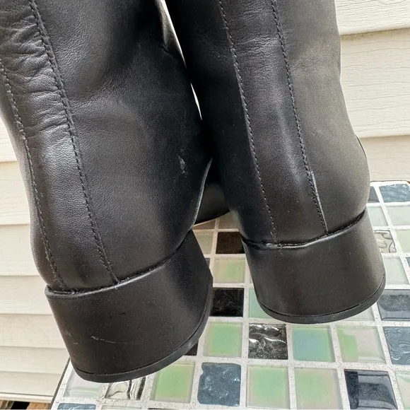 J.crew Roxie knee-high boots in leather BA737 Size 5.5