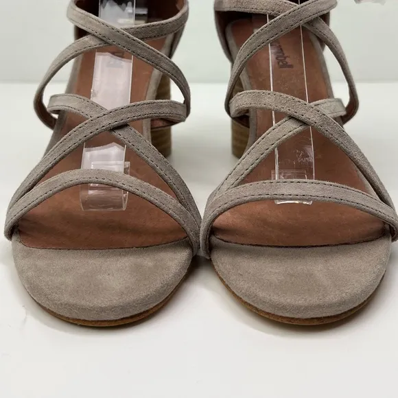 Jeffrey Campbell Despina Leather Strappy Tassel Sandals