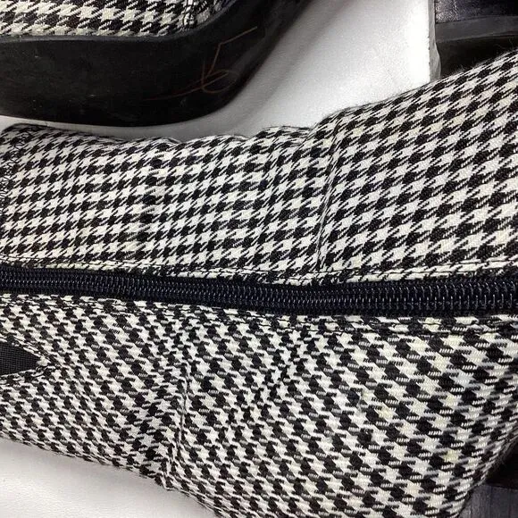 Jeffrey campbell Ginhgam Coma stretch  Ankle boots
