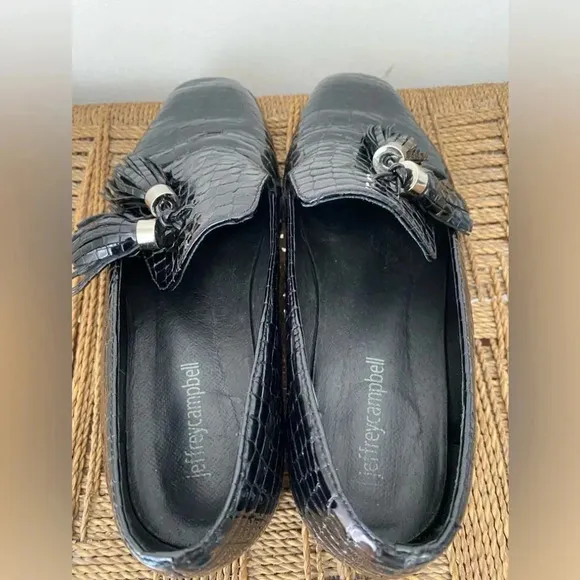 Jeffrey Campbell Lawford Loafers Women’s Shoes Size 8 Tassels