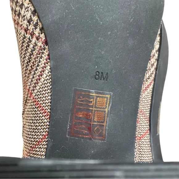 Jeffrey Campbell Siren Plaid Pointy Toe Boots