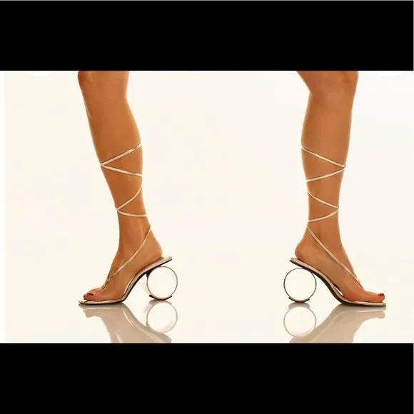 Jeffrey Campbell strappy sandals