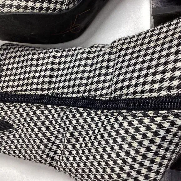 Jeffrey campbell Ginhgam Coma stretch  Ankle boots
