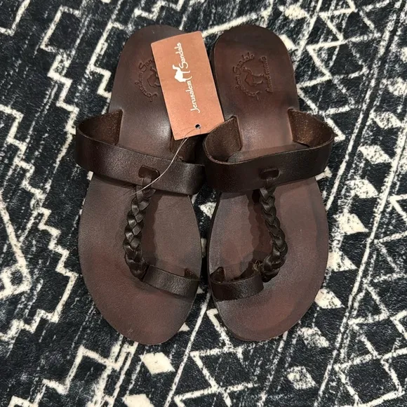 Jerusalem Sandals Ara Braided Leather Sandal