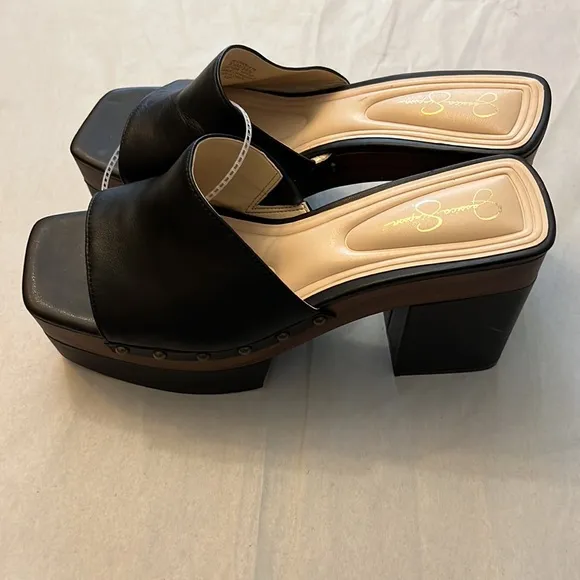 Jessica Simpson Charlete Studded Platform Wedge Sandals