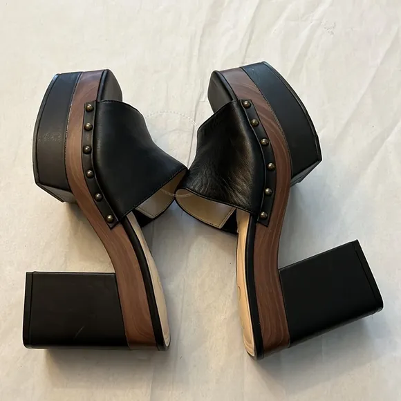 Jessica Simpson Charlete Studded Platform Wedge Sandals