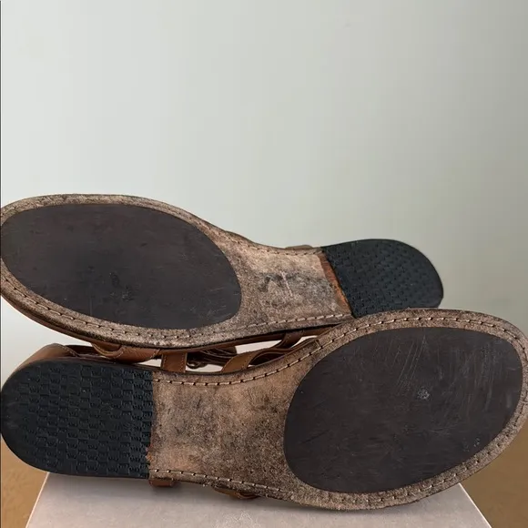 Jimmy Choo Brown Gladiator Sandals