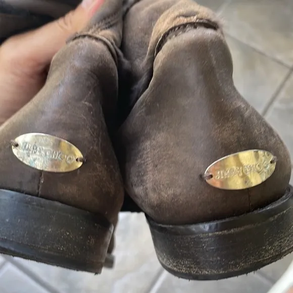 Jimmy Choo Shearling Riding Boots