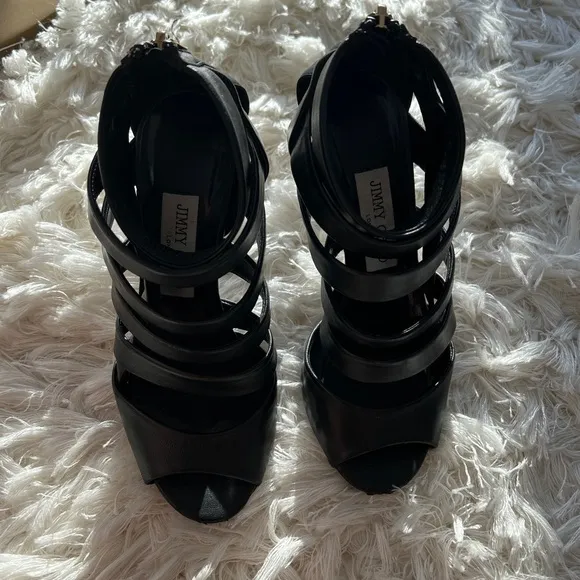 Jimmy Choo Strappy Leather Sandals