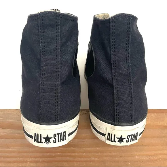 John Varvatos Converse All Star Multi Eyelet Hi Top Blue Canvas Men’s Size 8.5