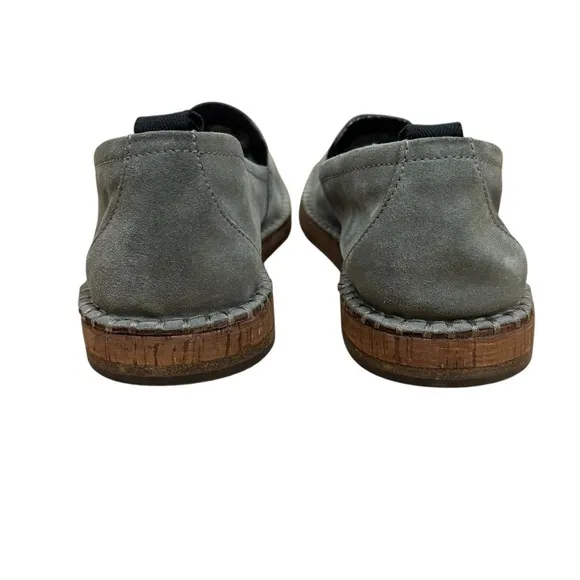 John Varvatos Star USA Zander Suede Slip On Loafers Gray Men’s Size 11M