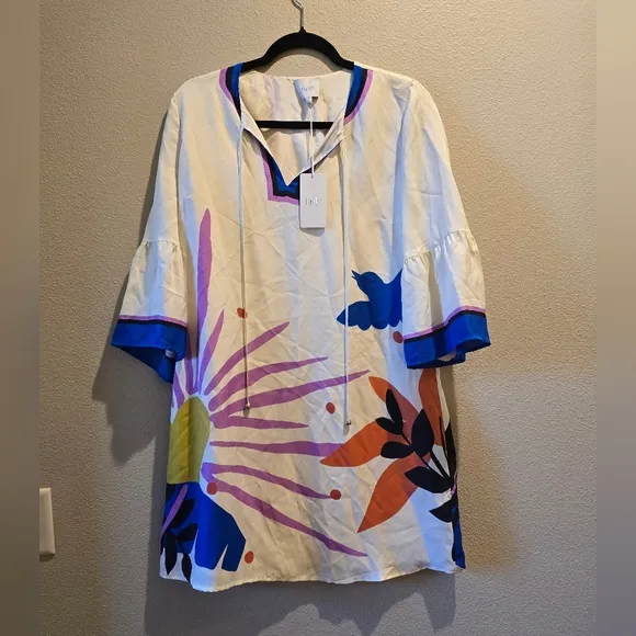 Johnny Was LORIANNE MINI DRESS, SZ XS NWT