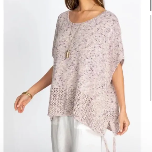 Johnny Was Poncho with Tassels NWT