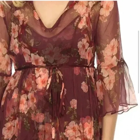 JOHNNY WAS  🔥Winonna Silk Maxi Dress
