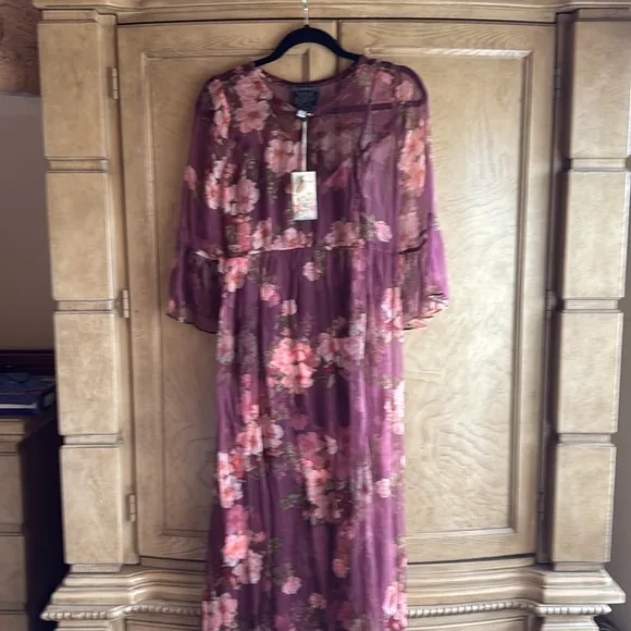 JOHNNY WAS  🔥Winonna Silk Maxi Dress