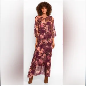 JOHNNY WAS  🔥Winonna Silk Maxi Dress