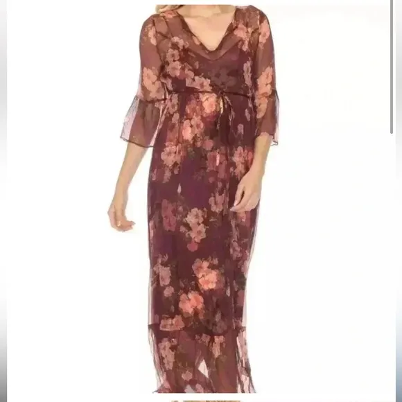 JOHNNY WAS  🔥Winonna Silk Maxi Dress
