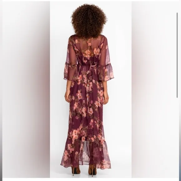 JOHNNY WAS  🔥Winonna Silk Maxi Dress